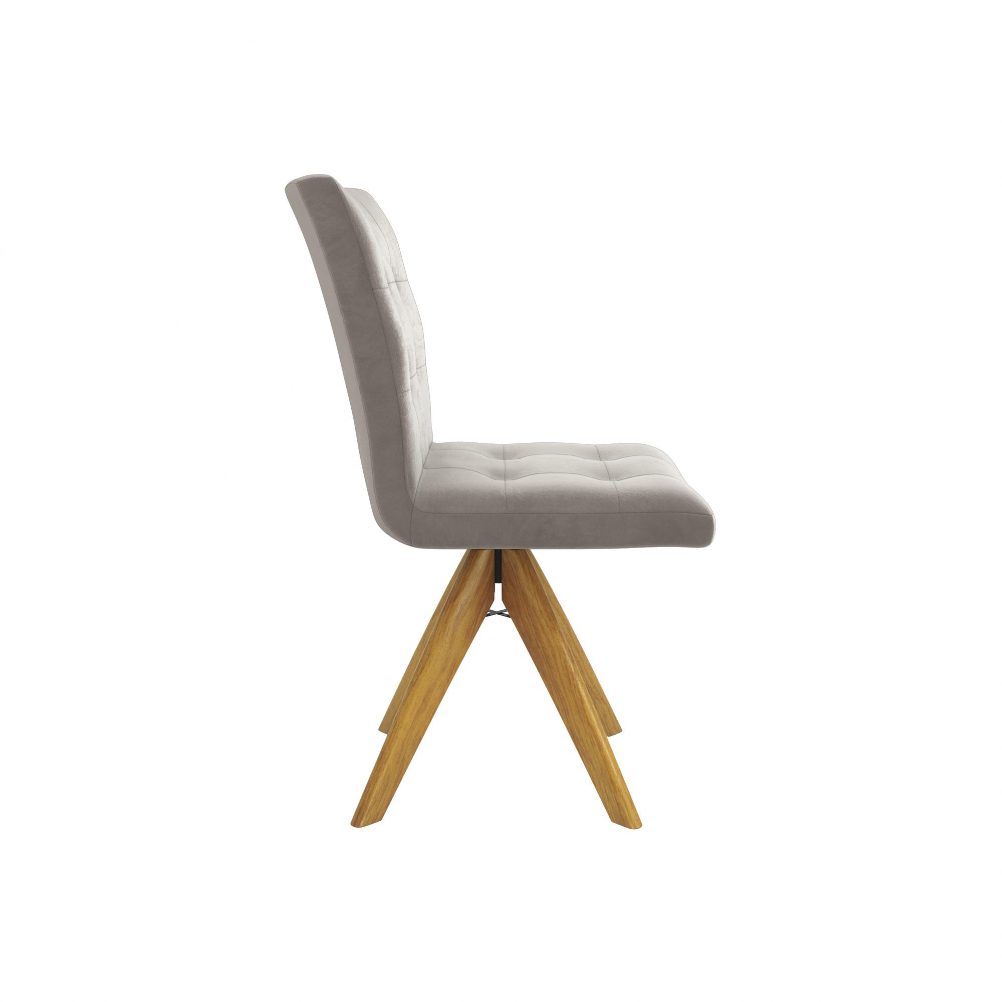 SILLA NICE GRAMUZA DELUXE GRIS CLARO 1C001CA-A027