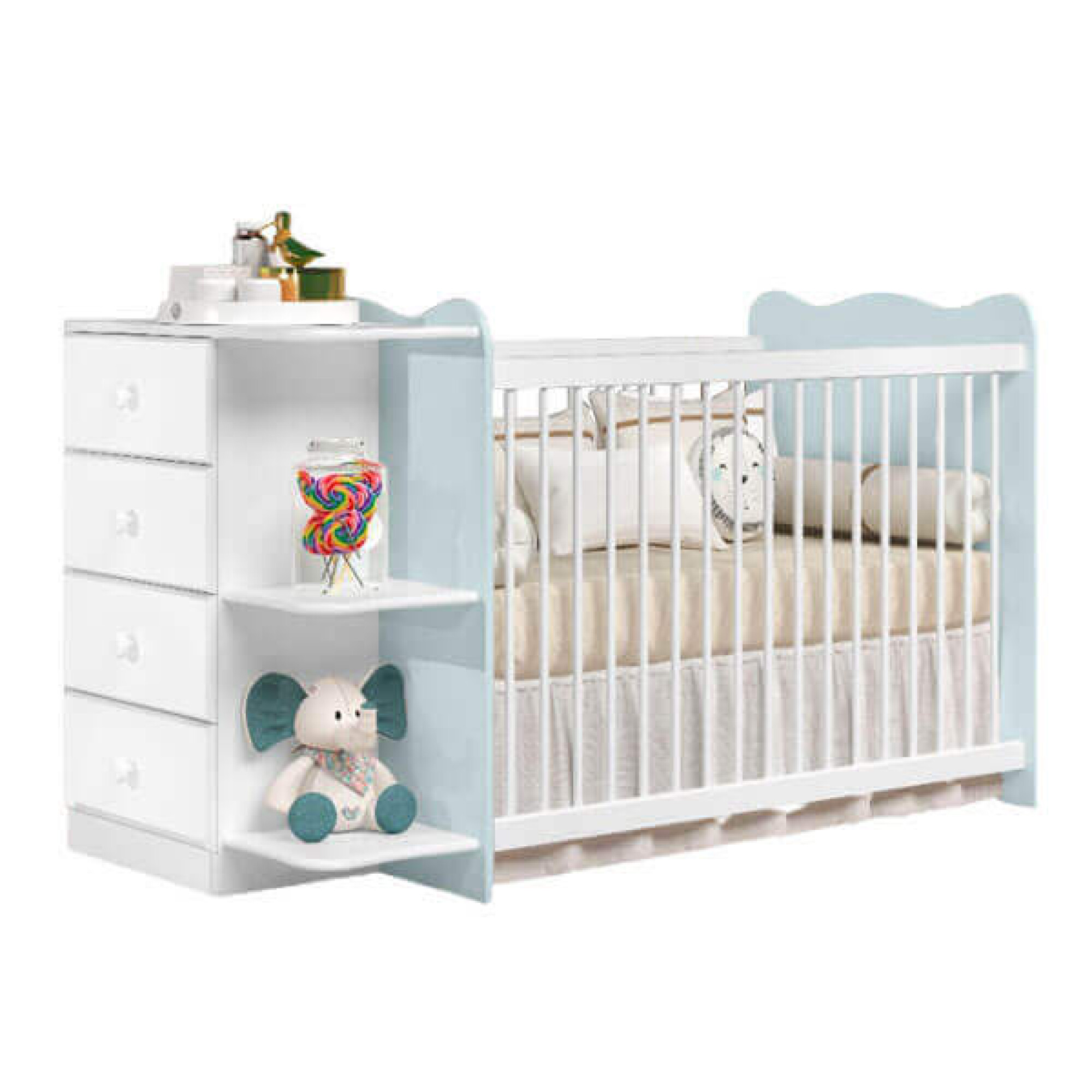 CUNA C/COMODA NEW HAPPY JA