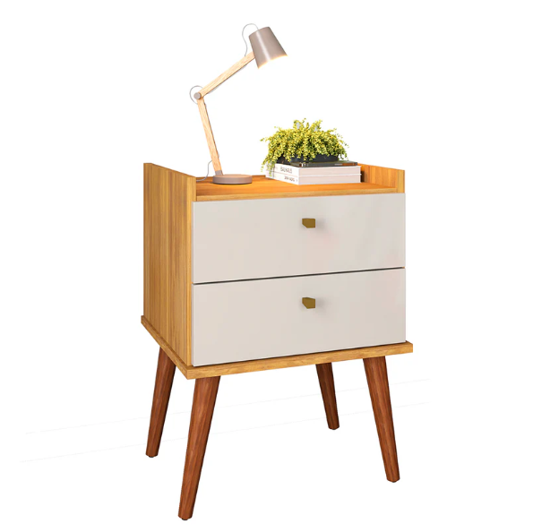 MESA DE LUZ AROMA 2 CAJONES FIO FRE/OW  [32994-1]