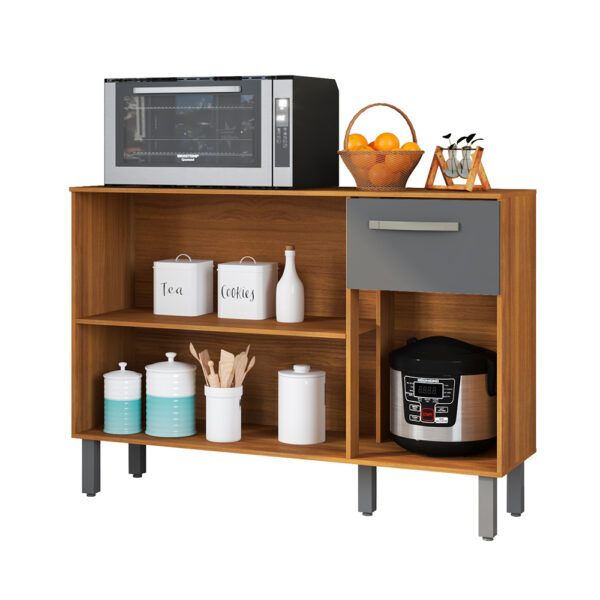 BALCON 1200 C/TAMPO FIO FREIJO/GRAFITO