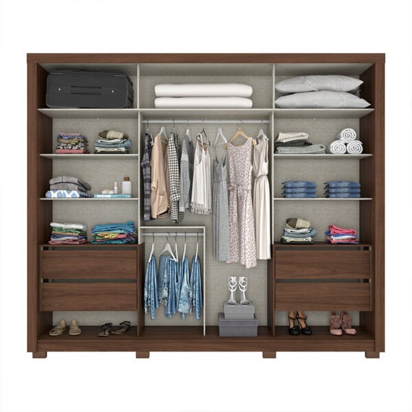 ROPERO PALACE D237 C/ESPEJO 2P. CORR. HENN