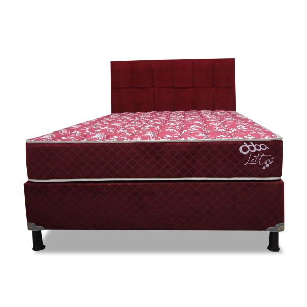 CAMA LETTO MAS 1.20M BORDO