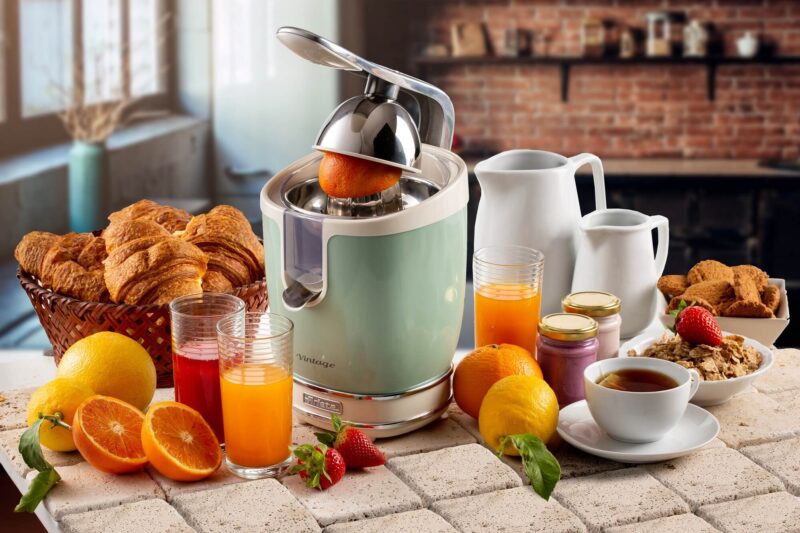 EXPRIMIDOR DE FRUTAS ARIETE CREMA/VERDE 929/771