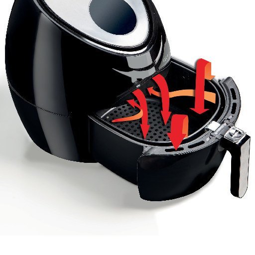 FREIDORA AIRFRYER ARIETE 5,5L DIG NEG/PLAT 929/837