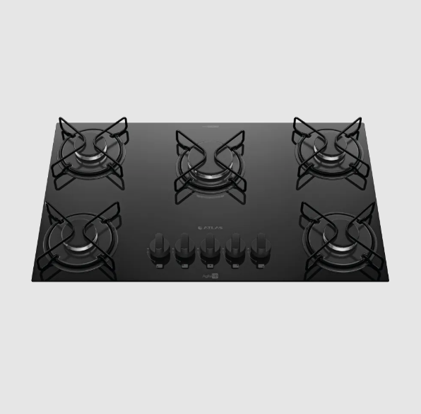 COCINA ATLAS 5H COOKTOP AGILE UP GLASS MEGALL.1511