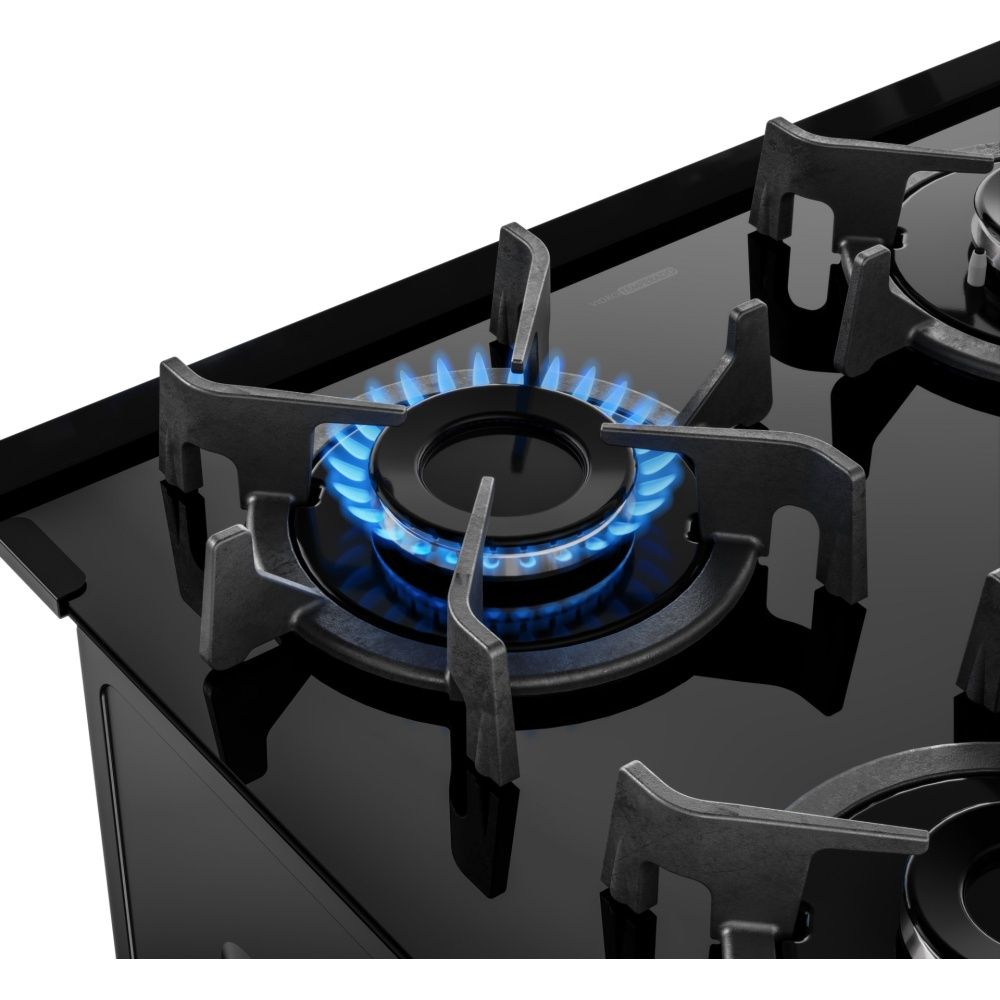 COCINA ATLAS 4H AGILE UP GLASS BLANCO A GAS 300001653