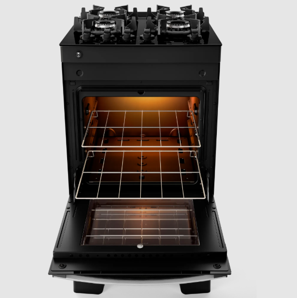 COCINA ATLAS 4H AGILE UP GLASS NEGRO GAS 300001662