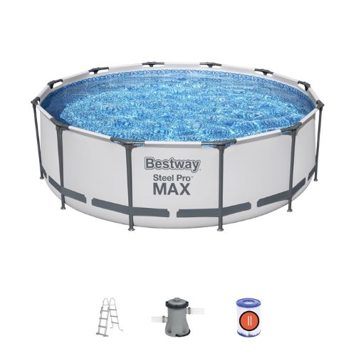 PISCINA BESTWAY 9.150L STEEL PRO MAX