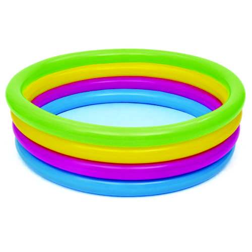 PISCINA INFLABLE ARCOIRIS 522 LTS BESTWAY