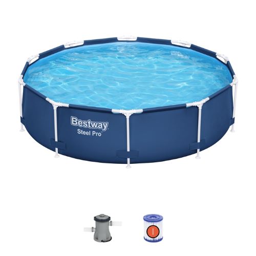 PISCINA REDONDA BESTWAY 4.678L STEEL PRO