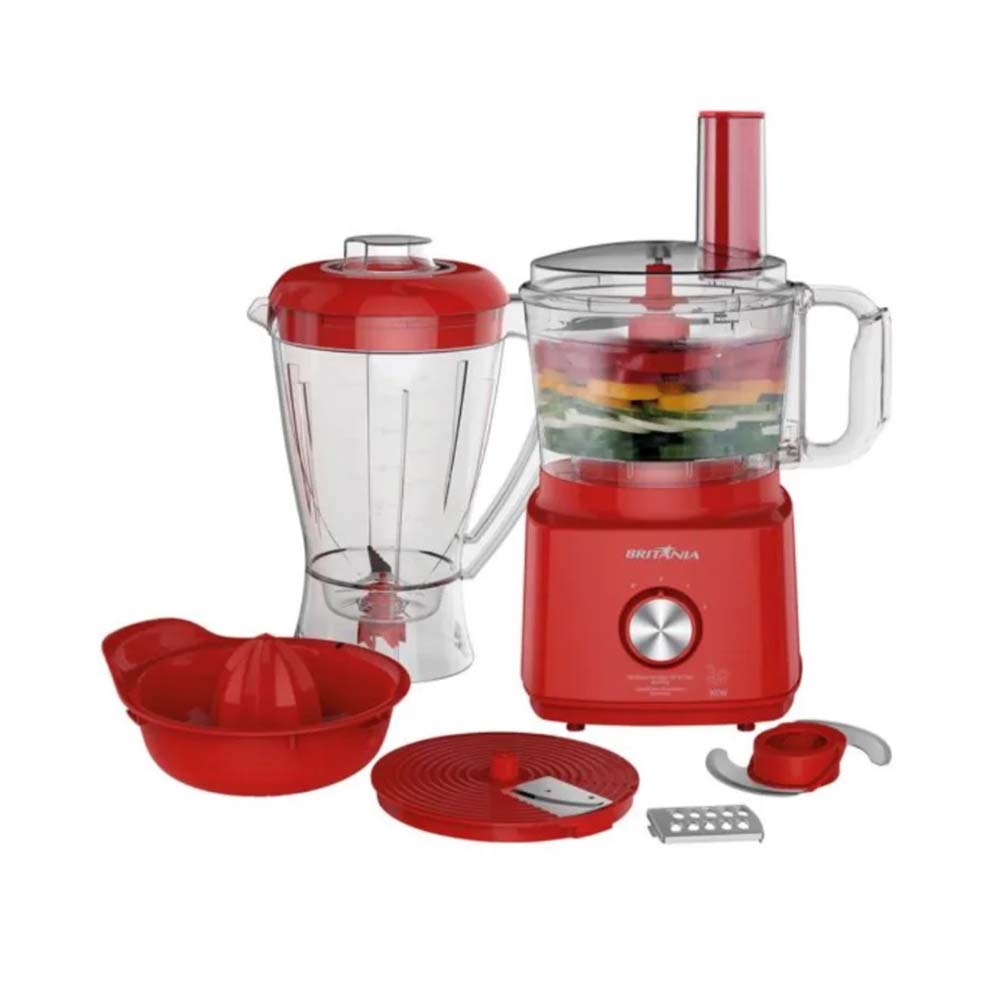 MULTIPROCESADOR BRITANIA BMP900 ROJO 220V