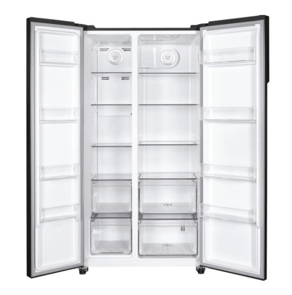 HELADERA CANDY 529L CHSBS06174B NEGRO SIDE BY SIDE