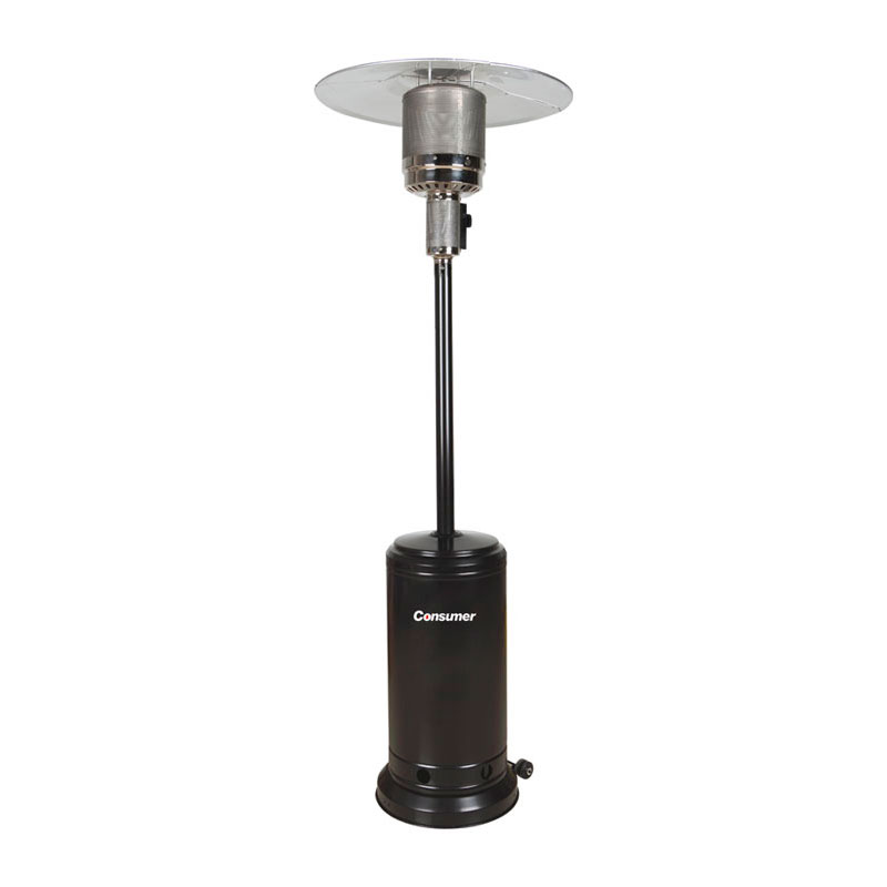 CALEFACTOR CONSUMER CMR-CGE P/PATIO A GAS NEGRO