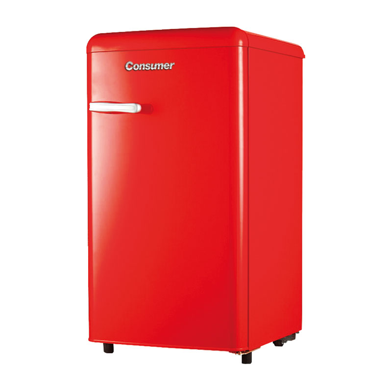 HELADERA CONSUMER 120L RETRO ROJA