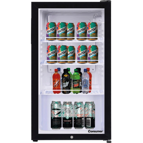 MINI VISICOOLER CONSUMER 140L NEGRO