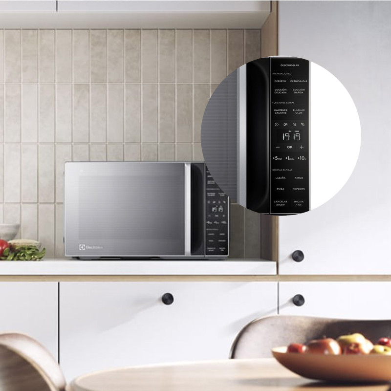 MICROONDAS ELECTROLUX 31L S/GRILL EMDY31S5MXM