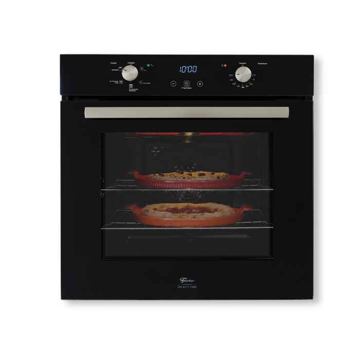 HORNO FISCHER EMBUTIR 82L INFINITY TOUCH(32922-89683)NEGRO, TURBO [30778]
