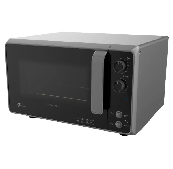 HORNO ELECT. FISCHER 48L PREMIER(29420-70310)PLATA C/DOR