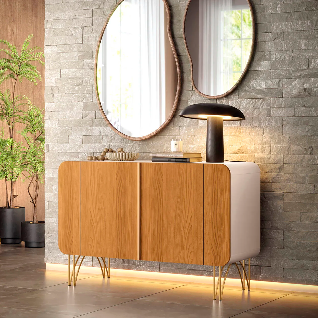 HB BUFFET BIENVENUTO (8241) OFF WHITE-CINAMONO [31803]