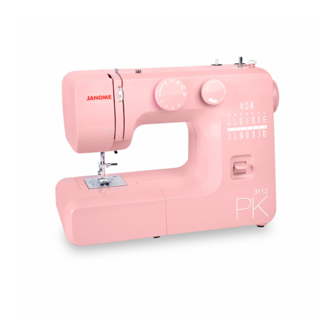 MÁQUINA DE COSER JANOME 3112 PK PINK
