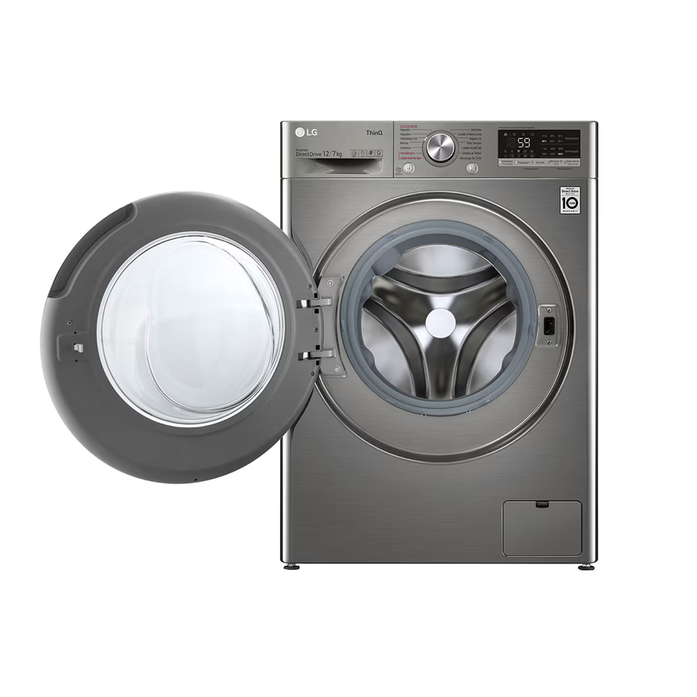 LAVASECADORA LG 12/7KG WD12VVC4S6C INOX