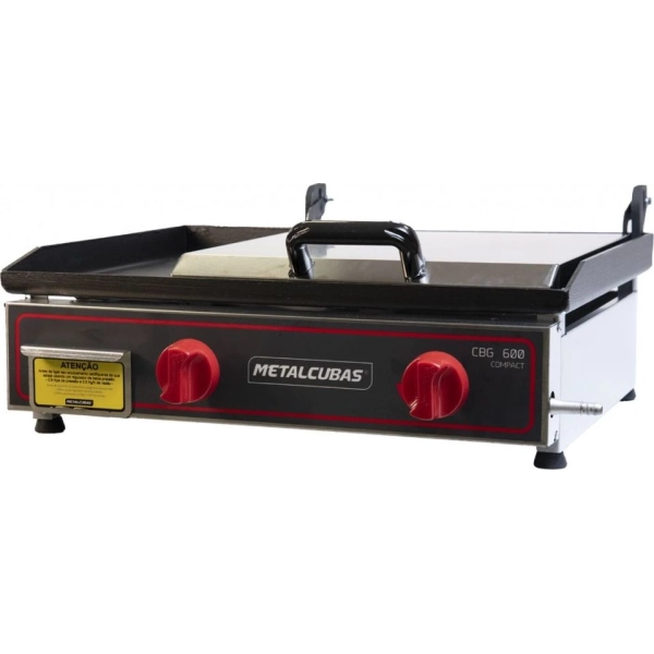HAMBURGUESERA METALCUBAS CBG-600CP A GAS C/PRENSA