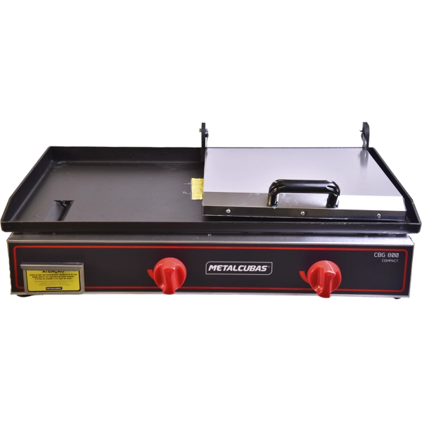 HAMBURGUESERA METALCUBAS CBG-800CP A GAS C/PRENSA