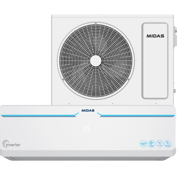 ACOND.DE AIRE MIDAS 24.000 BTU INVERTER MD-AIR24INVERTER