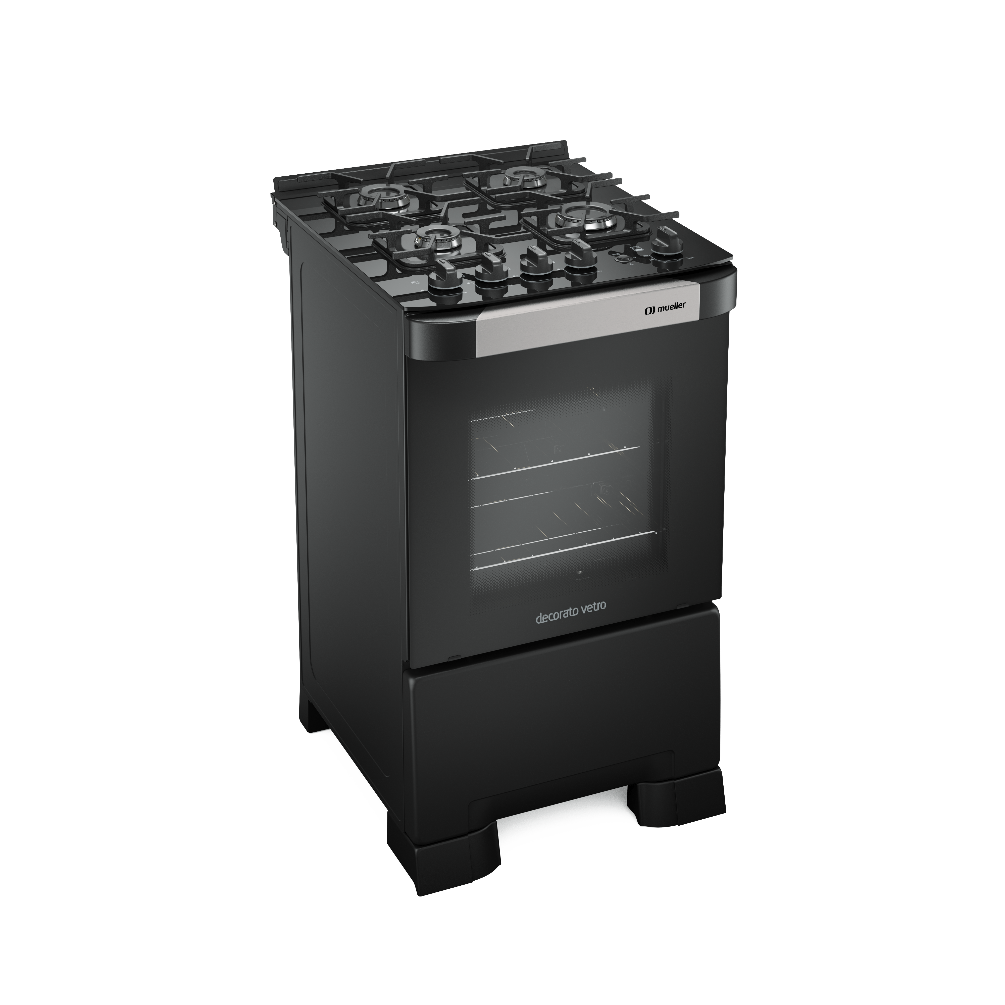 COC. MUELLER 4H DECORATO VETRO NEGRO G3  6903738