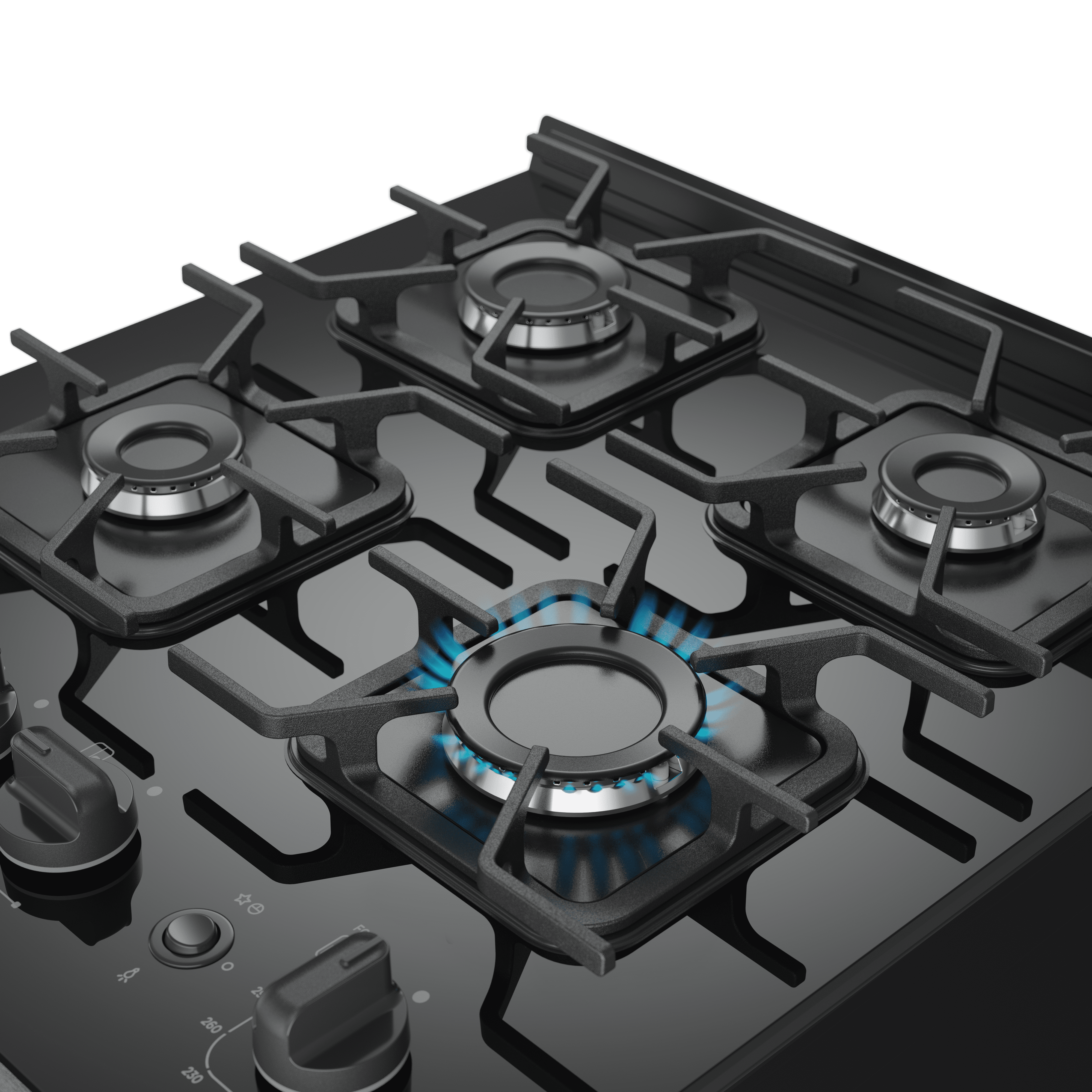 COC. MUELLER 4H DECORATO VETRO NEGRO G3  6903738