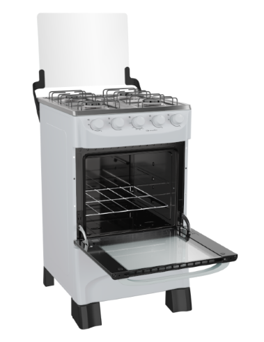 COCINA MUELLER 4H MFI4BA BLANCO/MODERATTO A GAS