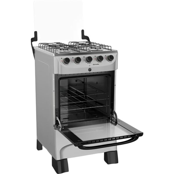 COCINA MUELLER 4H MFI4BB TITANIO