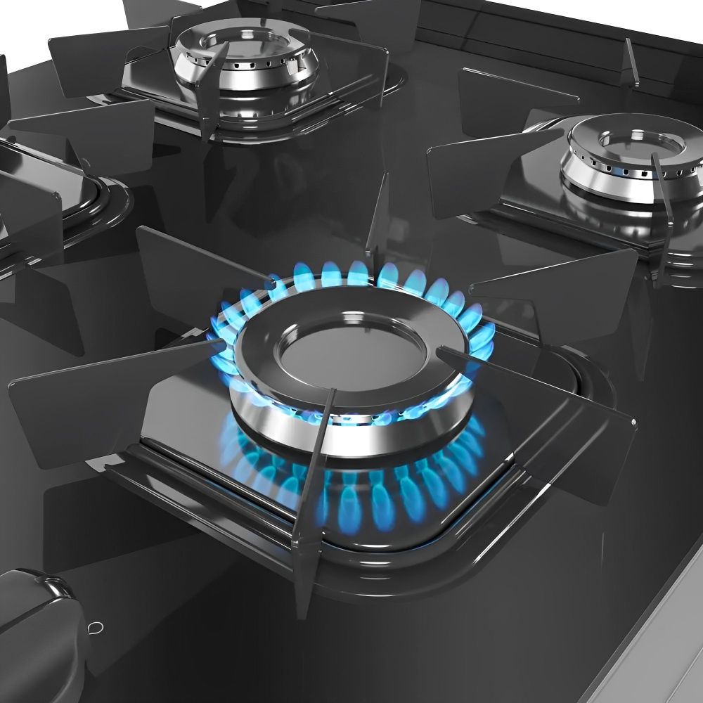 COCINA MUELLER 4H MFV4BB TITANIO-FRATELLO VETRO[2371]