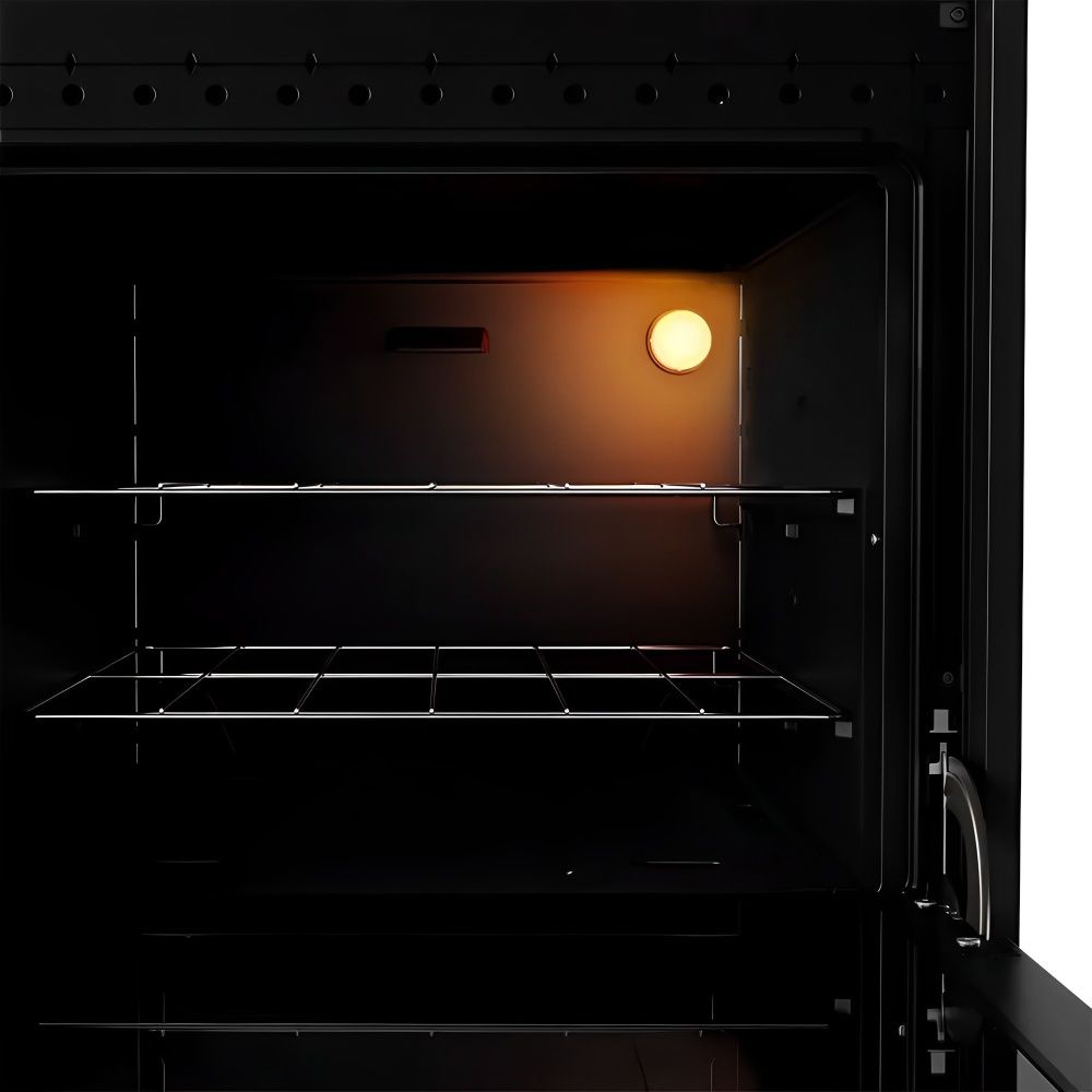 COCINA MUELLER 4H MFV4BF NEGRO-PIACERE (A GAS)2810