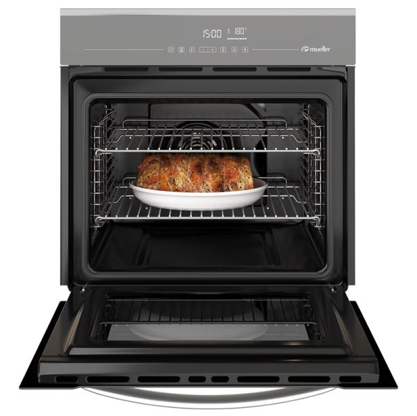 HORNO ELECT. MUELLER 68 LTS NEGRO EMPOT. MFE0268G1