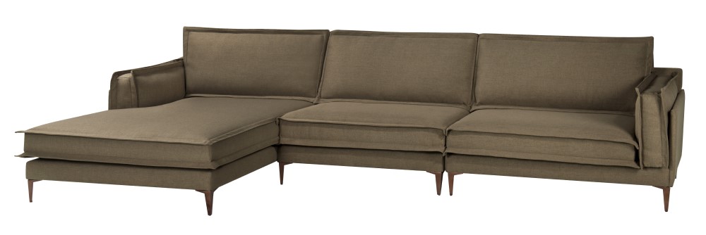 SOFA VERSA RECTO LD 3LUGARES C/CHAISE VE-280 338C