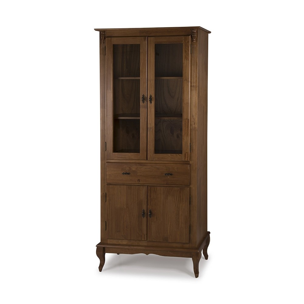 LINZ CLASICA CRISTALERA(60308)4P-1G.,024B IMBUIA