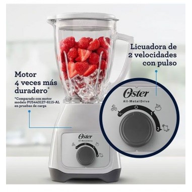 LICUADORA OSTER 550W BLANCA BLSTKAG-WRD-053