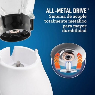 LICUADORA OSTER BLANCA JARRA PLAST. BLSTKAP-WRD-05