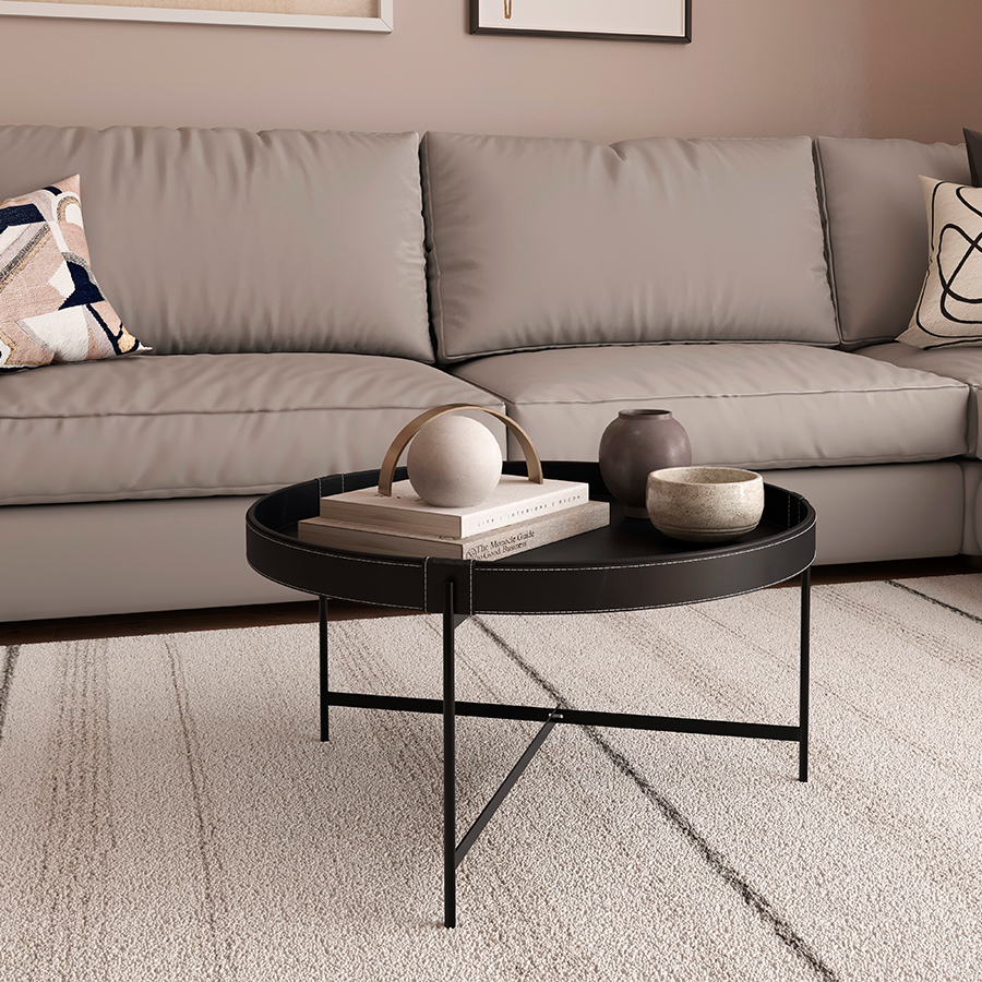 MESA CENTRO DECOR 700 PATRIMAR NEGRO