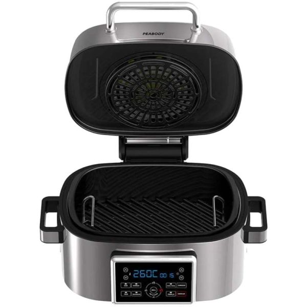 FREIDORA S/ACEITE PEABODY PE-AFG01IX C/GRILL[50101