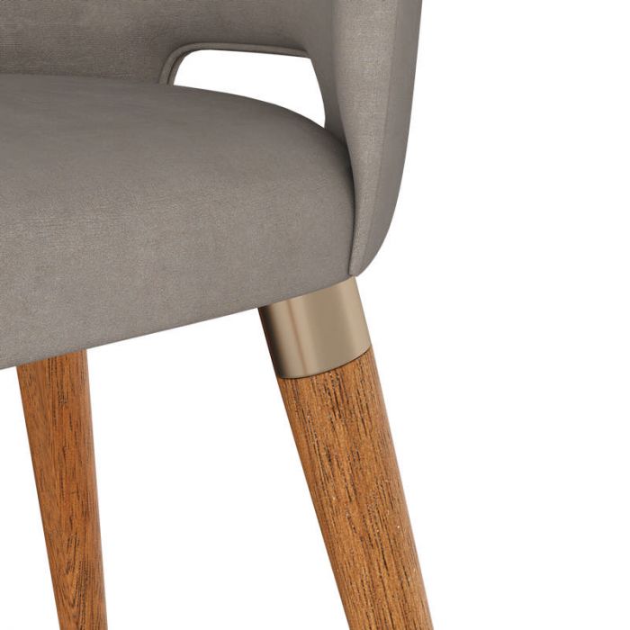 JUEGO DE COMEDOR PROVINCIA MESA MARA + 6 SILLAS SELINA GIRATORIA