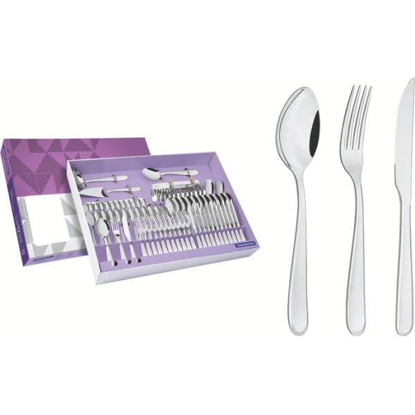 JUEGO DE CUBIERTOS TRAMONTINA ANGRA 79PZ