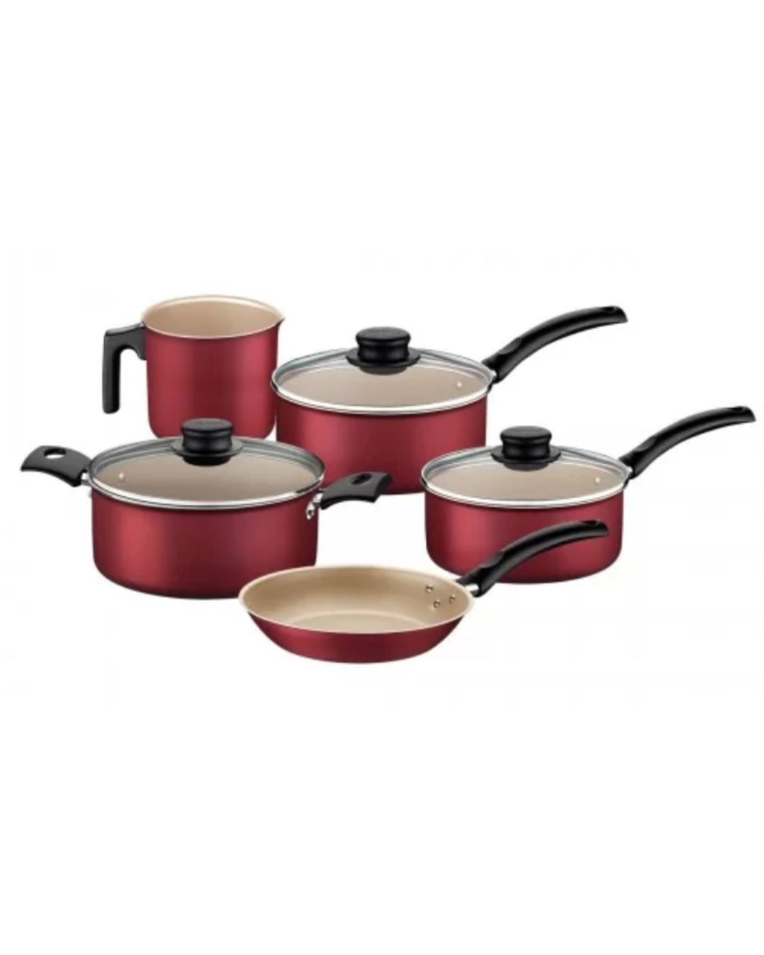 JUEGO DE OLLAS TRAMONTINA TURIN 5P. 28298/761