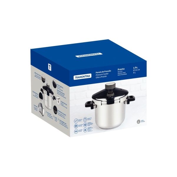 OLLA A PRESIÓN TRAMONTINA PRESTO