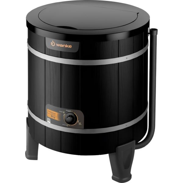 LAVARROPA WANKE DE MADERA 5 KG. NEGRA (100ESC)