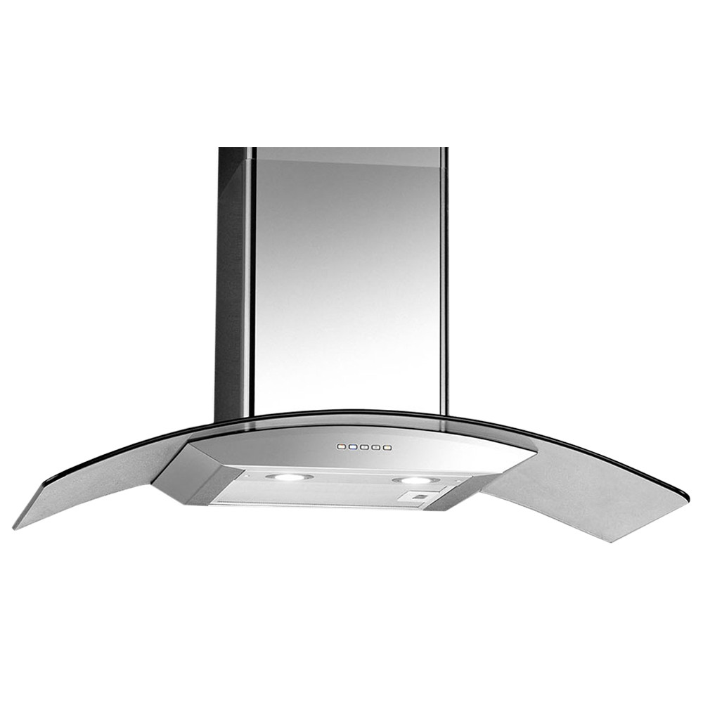 CAMPANA WHIRLPOOL WAI96AR WF 90CM DECORAT.V/CURVO