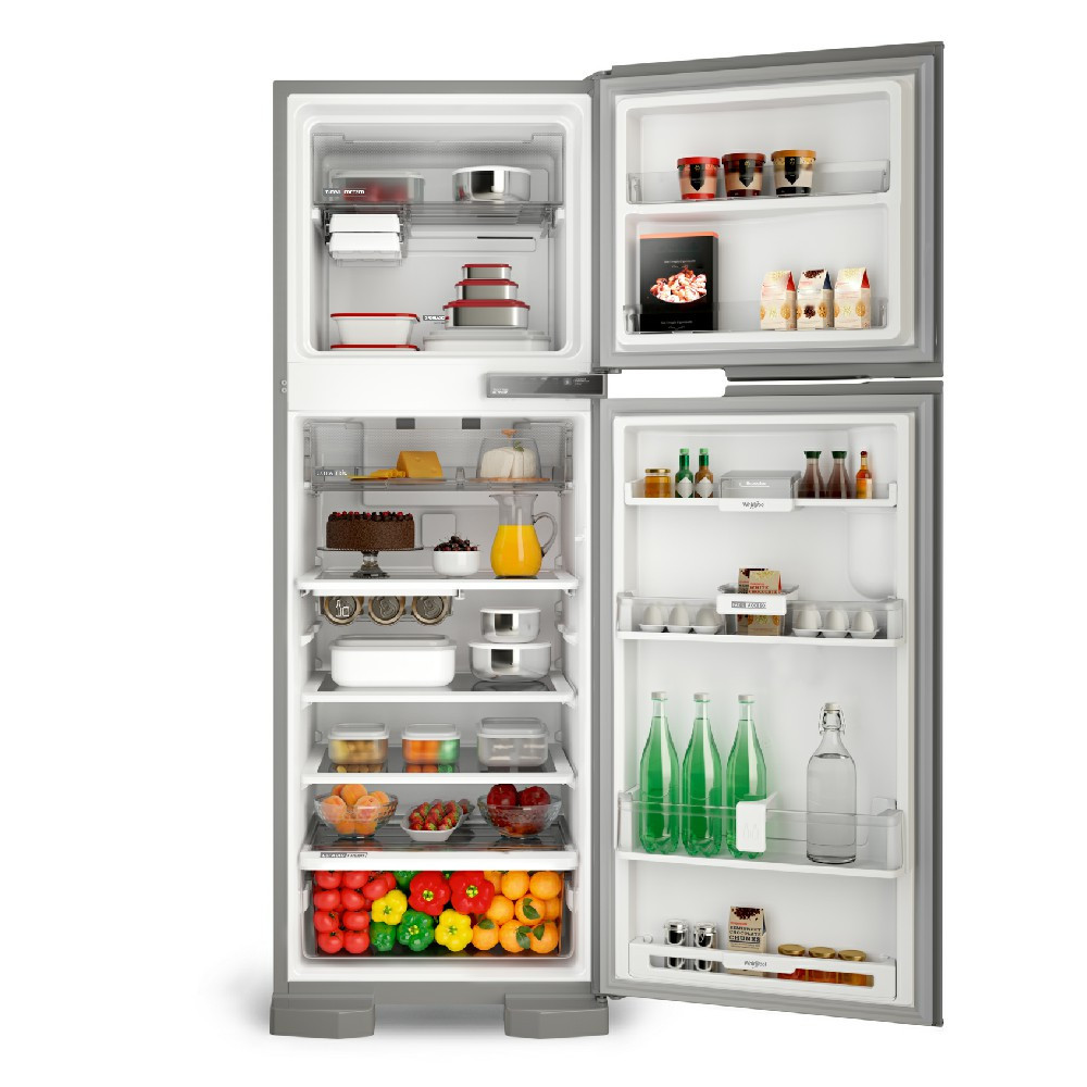 HELADERA WHIRLPOOL 375L INOX WRM44HK