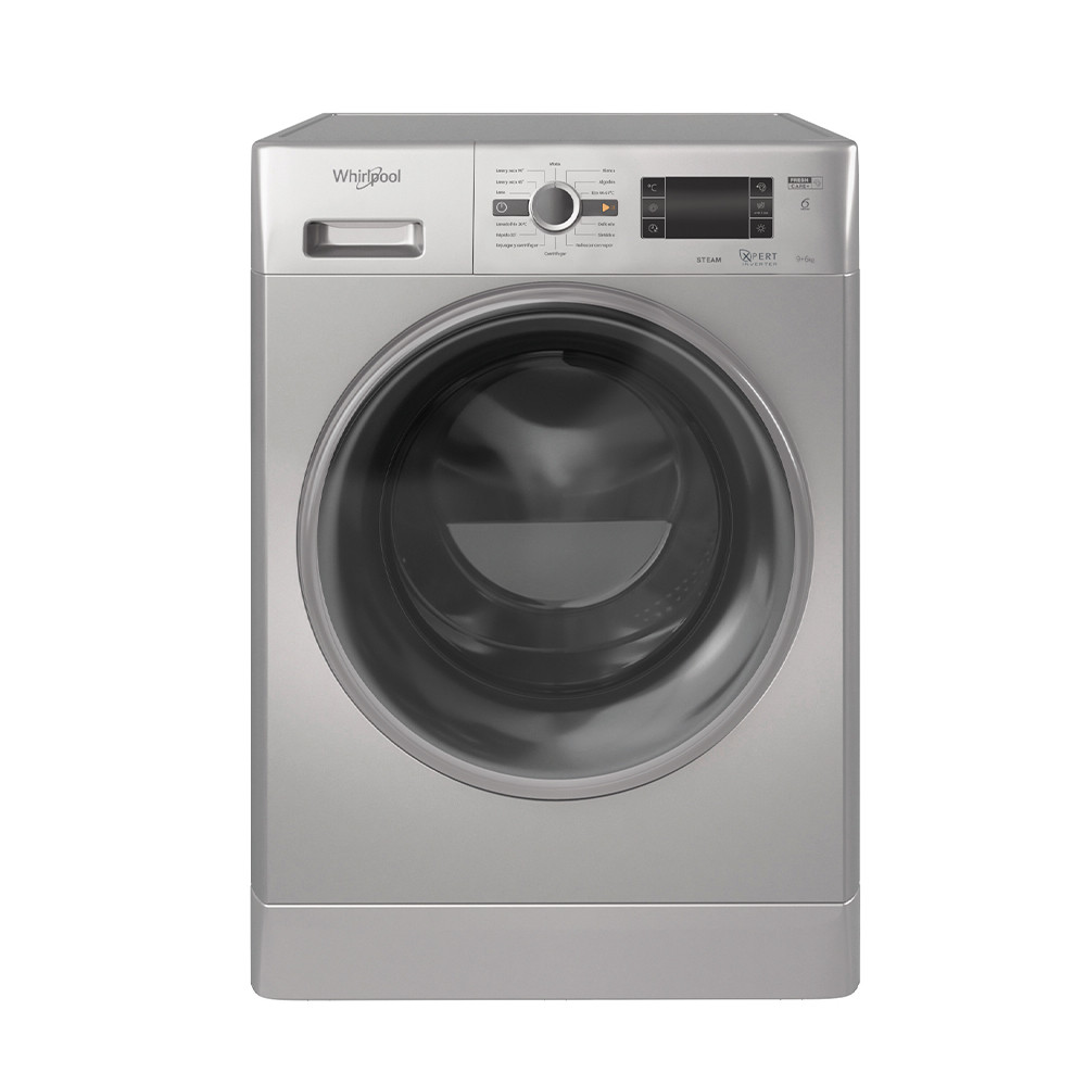 LAVASECADORA WHIRLPOOL WWD09SF 9/6KG SILVER